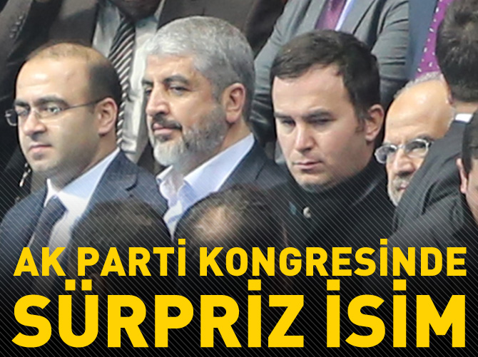 AK Parti kongresinde sürpriz isim!