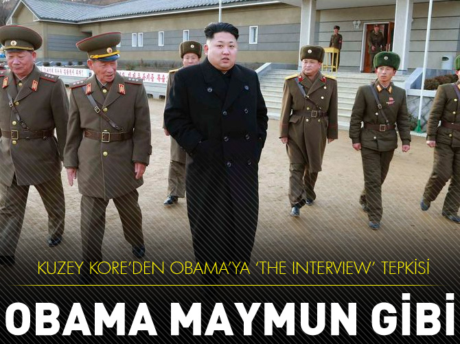 Kuzey Kore, Obama'ya 'maymun' dedi