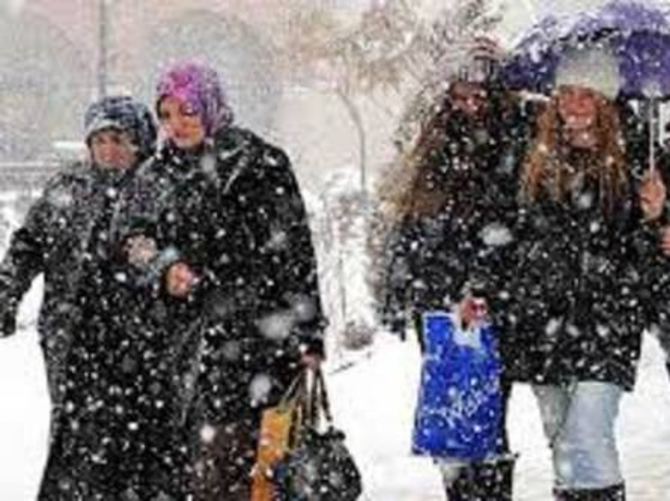 İstanbul'a kar geliyor!