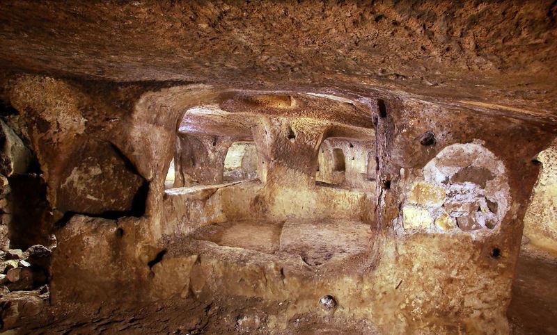 Nevşehir'de tesadüfen yeraltı şehri bulundu! - 1