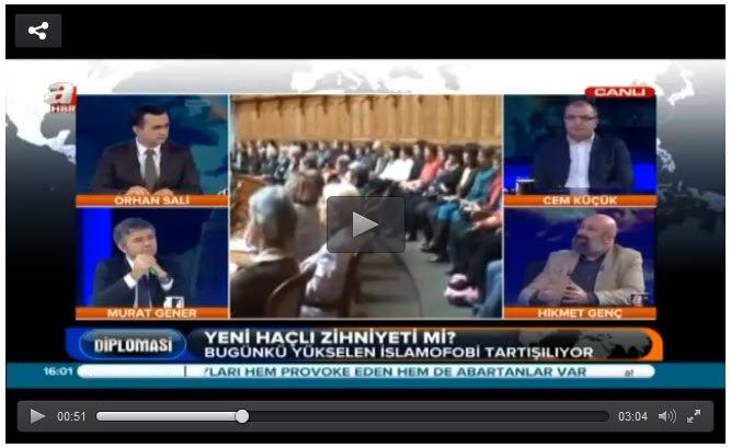 Hikmet Genç: Dikkat! Hristiyanofobi doğuyor