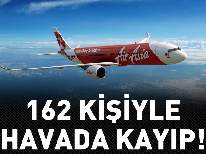 Endonezya'dan Singapur'a giden AirAsia uçağı ile irtibat kesildi