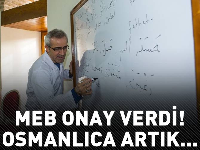 MEB'den Osmanlıca kursu açılmasına onay