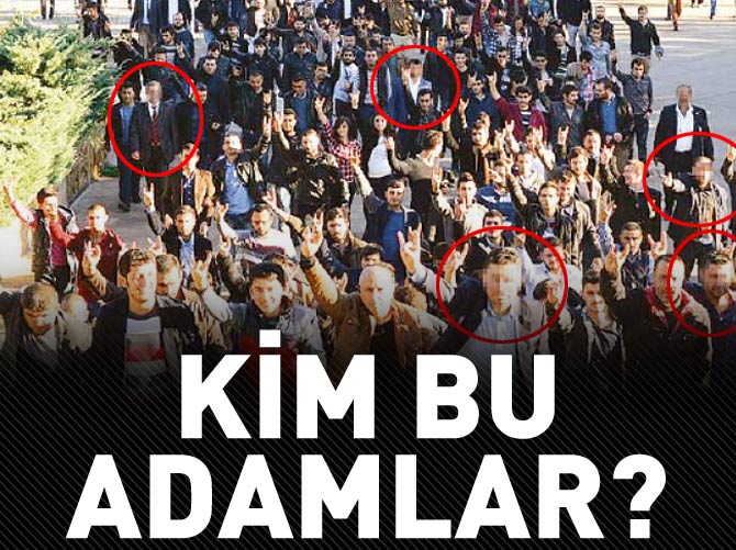 Üniversiteleri karıştıran bu takım elbiseliler kim?