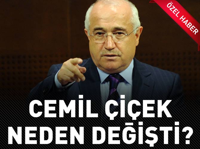 Cemil Çiçek'in o sözleri şaşırttı!