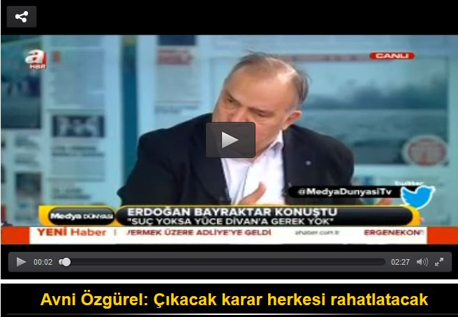 Avni Özgürel: Çıkacak karar herkesi rahatlatacak
