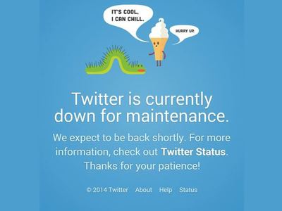 Twitter çöktü