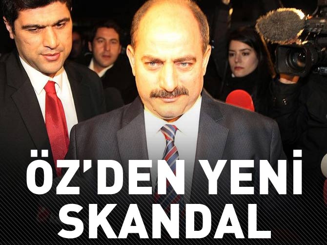 Zekeriya Öz'den bir skandal daha!