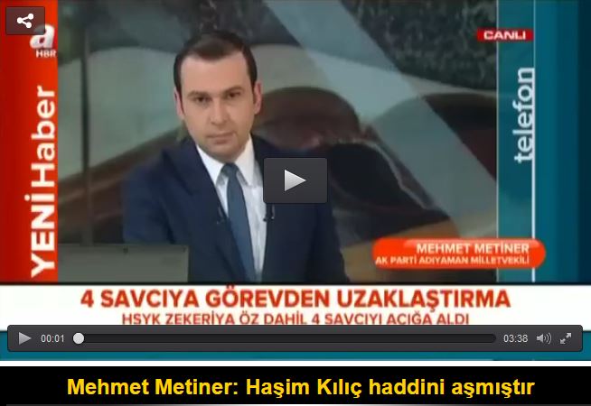 Mehmet Metiner: Ey Haşim Kılıç...