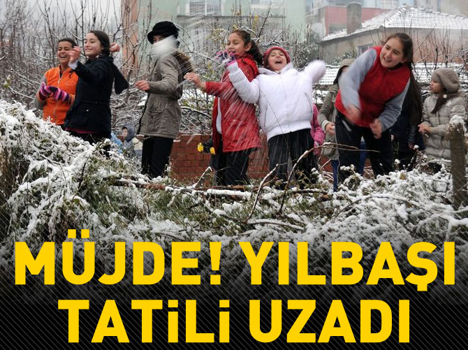 Yılbaşı tatili uzadı