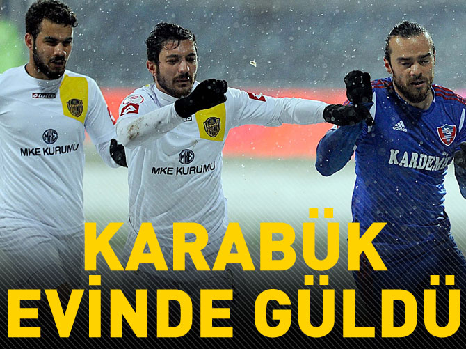 Karabük evinde güldü