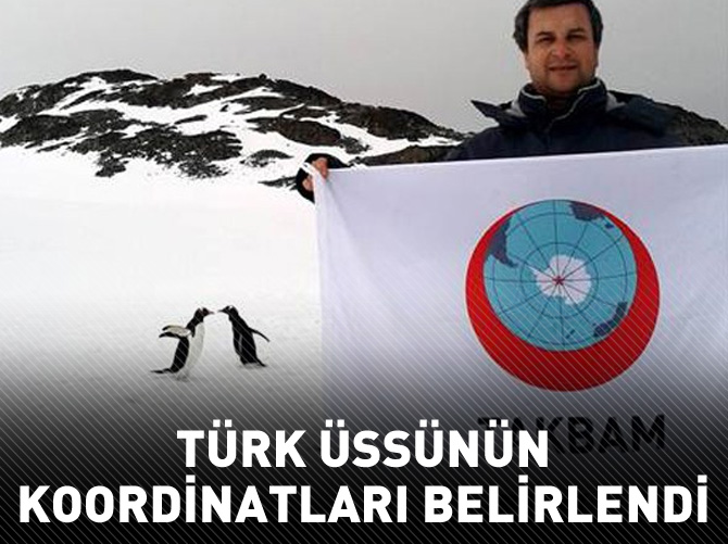 Antarktika'daki Türk üssünün koordinatları belirlendi