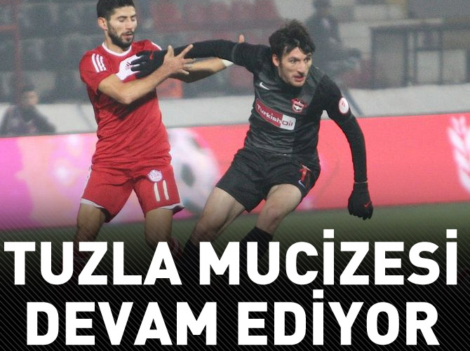 Tuzla geriden gelip kazandı