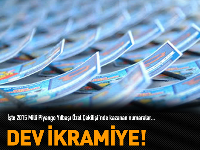 Yılbaşı ikramiyeleri sahiplerini buldu!