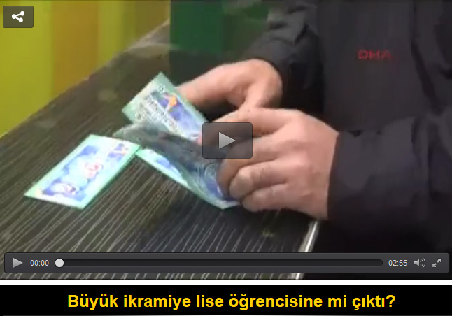 Büyük ikramiye lise öğrencisine mi çıktı? - 1