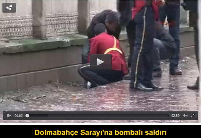 Dolmabahçe Sarayı'na bombalı saldırı - 1