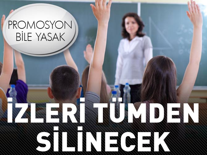 Dershanelerin izleri tümden silinecek!