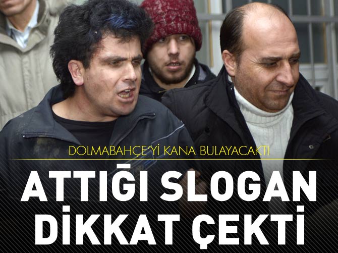 Bombalı saldırganın dikkat çeken sloganı