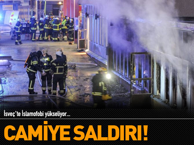 İsveç'te camiye saldırı!