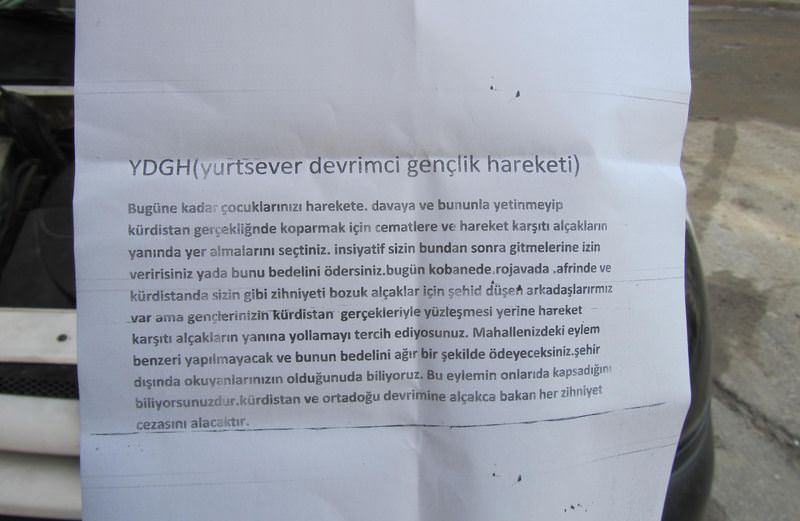 PKK’dan HÜDA-PAR ‘a tehdit - 1