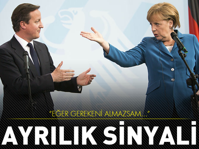 David Cameron'dan ayrılık uyarısı