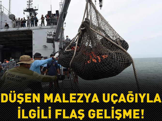 Düşen Malezya uçağı ile ilgili şok iddia!