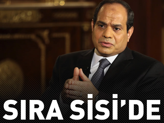 Mübarek gitti sıra Sisi'de