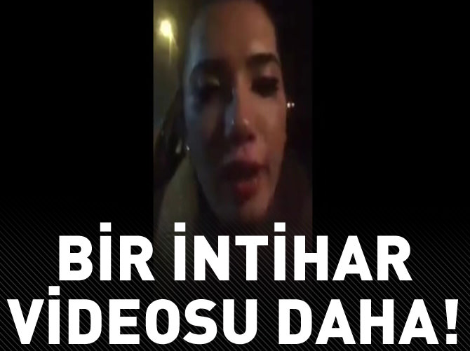 Bir intihar videosu daha Ahaber