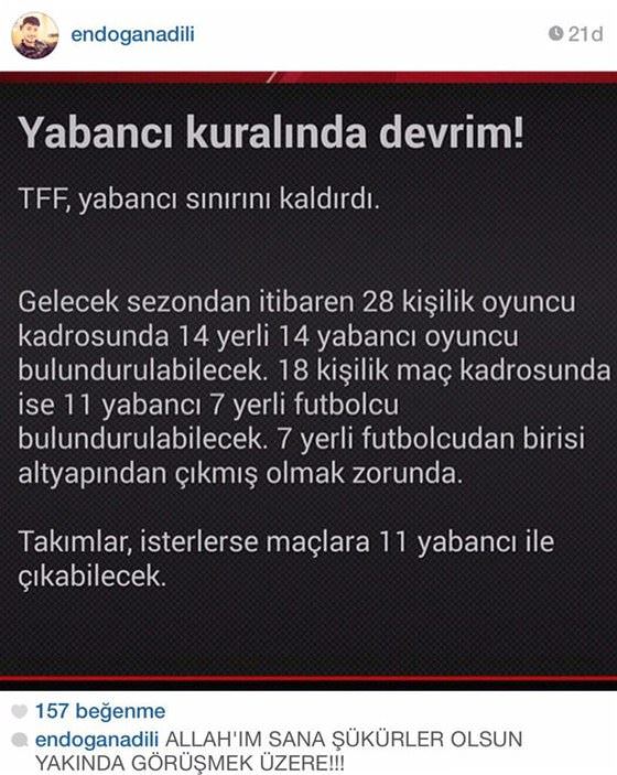 Galatasaray’da Endoğan Adili sevinci!