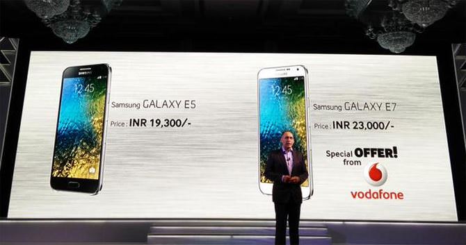 Samsung’tan 2 sürpriz telefon: Galaxy E5 ve E7