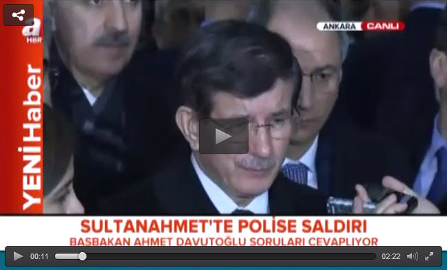 Davutoğlu'ndan saldırıyla ilgili ilk açıklama! - 1