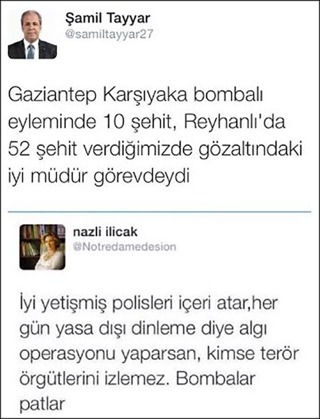 Nazlı Ilıcak’tan ahlaksız tweet!