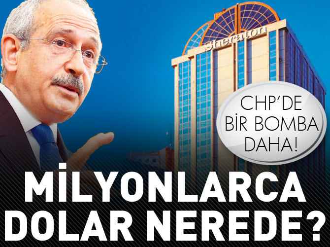 Sheraton'da toplanan paralar nerede?