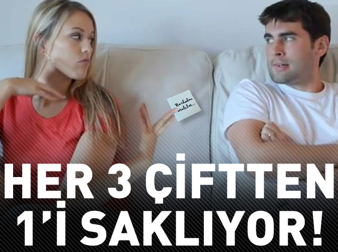 Her 3 çiftten 1'inin gizli hesabı var!