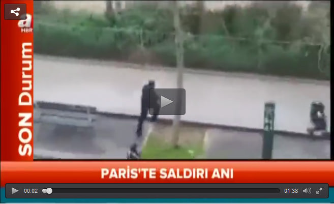 Fransa’da Charlie Hebdo dergisine saldırı