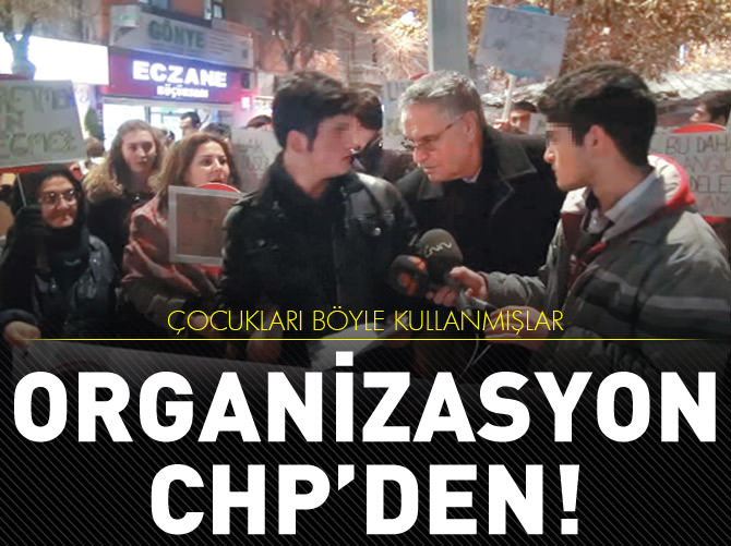 Cumhurbaşkanı’na hakaret CHP organizasyonu çıktı!