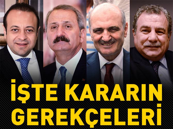 İşte Yüce Divan kararırın gerekçeleri