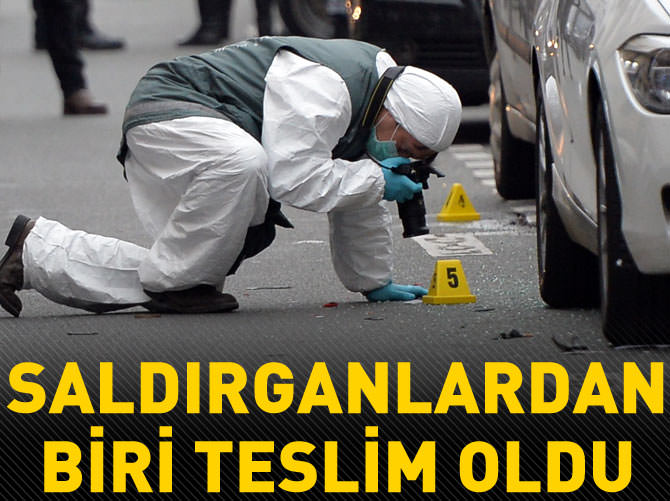 Şüphelilerden birinin teslim olduğu öne sürüldü