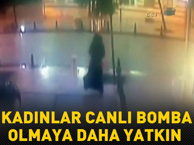 Kadınlar canlı bomba olmaya daha yatkın
