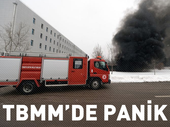 TBMM'deki duman paniğe yol açtı