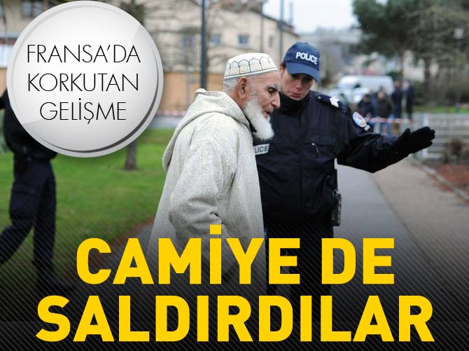 Fransa'da camiye saldırı