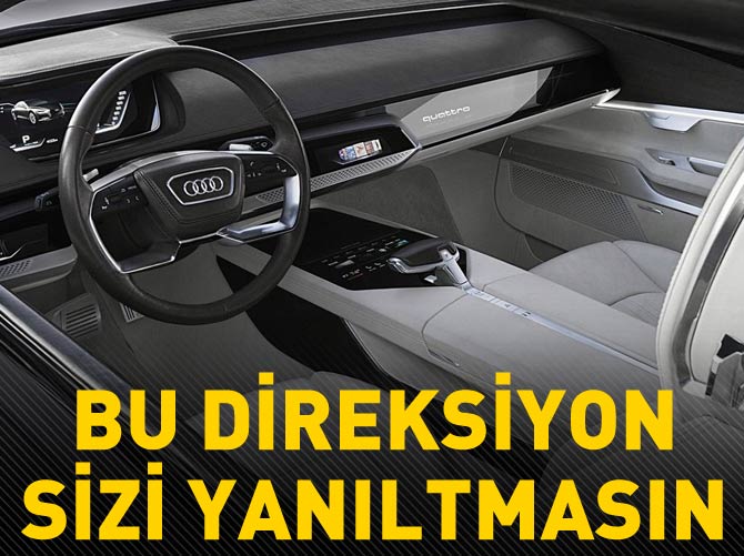 Audi'nin sürücüsüz aracı yollara çıktı