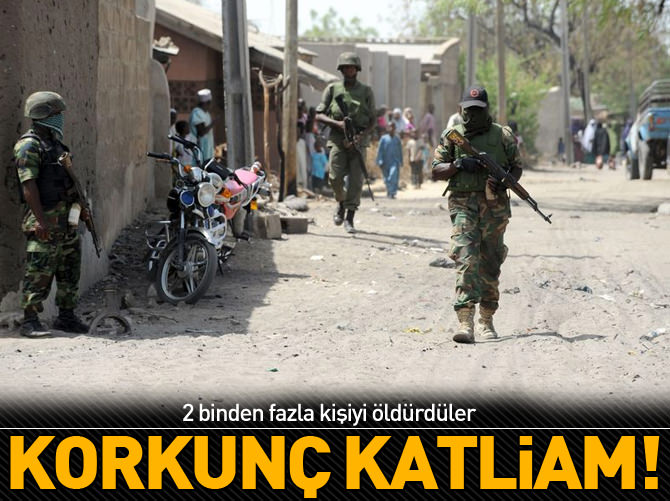 Boko Haram 2 binden fazla kişiyi katletti!