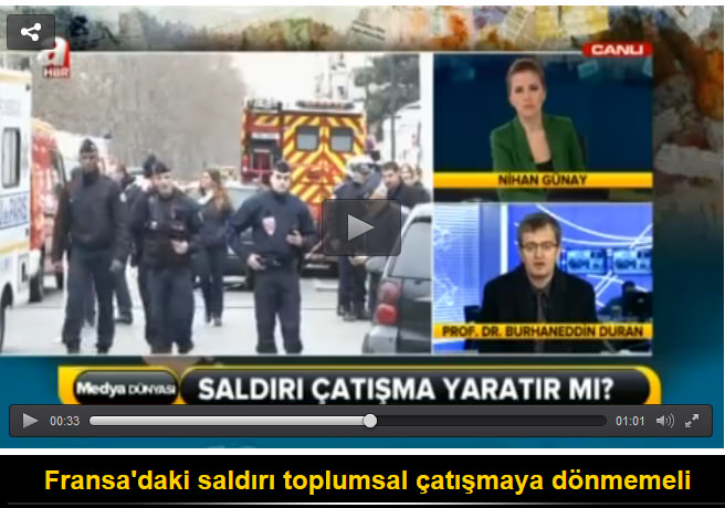 Fransa’daki saldırı toplumsal çatışmaya dönmemeli