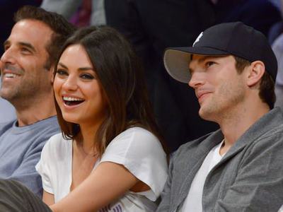 Mila Kunis ve Ashton Kutcher'ın çocuğu ilk defa görüntülendi