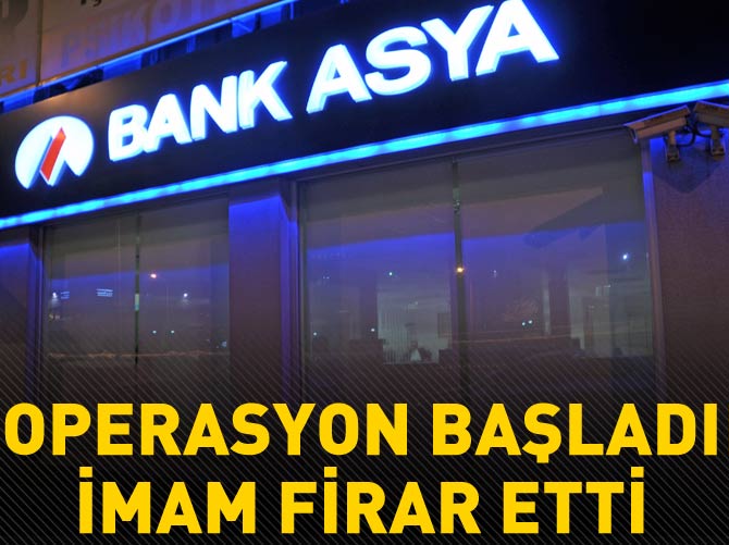 Operasyon başladı imam firar etti