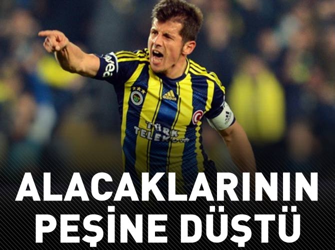 Emre Belözoğlu alacaklarının peşine düştü