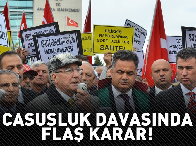 İstanbul'daki "askeri casusluk" davasında ihlal kararı