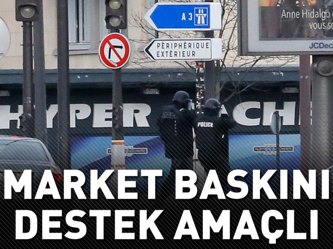 Paris'te iki noktada rehine krizi
