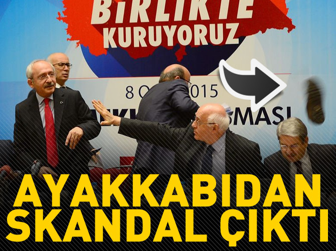 Ayakkabıdan skandal çıktı